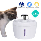 2.5L Automatic USB Pet's Water Fountain Drink Dispenser