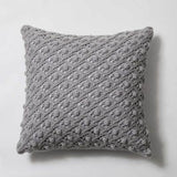 Vintage Crochet Knitted Cushion Cover Pink Beige Yellow Merbau Pillow Cover Home Sofa Bed Living Room 45x45cm Pillowcase