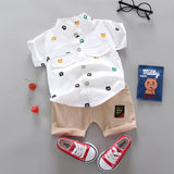 Baby Boy Clothes Sport Clothing Tracksuit Summer Casual Clothes Set T-shirt +shorts 2PCS Toddler Clothing Sets 0-4 Years