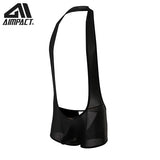 Sexy Gymnastics gym Sexy Singlet Bodysuit Men's Fitness Jumpsuit
