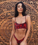 Sexy Lady Snakeskin Bikini Women Swimwear Leopard Bikinis Sexy Biquini Swim Suit Push Up Swimsuit Female Beachwear Swimming
