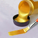 100/300ml Gold Metallic Acrylic Paint