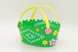 EVA Handmade Woven Paste Basket Children Toy DIY Handicrafts Girl Gifts Sticky Kindergarten