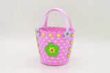 EVA Handmade Woven Paste Basket Children Toy DIY Handicrafts Girl Gifts Sticky Kindergarten