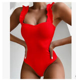 Rebicoo Women Solid Color Jumpsuit Push-Up Lingerie One Piece Lace One Piece Ladies Solid Underwear Set Lingerie 19Dec02