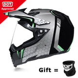 BYE New Motorcycle Helmet Men Full Face Helmet Moto Riding ABS Material Adventure Motocross Helmet Motorbike DOT Certification#