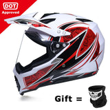 BYE New Motorcycle Helmet Men Full Face Helmet Moto Riding ABS Material Adventure Motocross Helmet Motorbike DOT Certification#