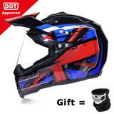 BYE New Motorcycle Helmet Men Full Face Helmet Moto Riding ABS Material Adventure Motocross Helmet Motorbike DOT Certification#