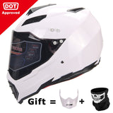 BYE New Motorcycle Helmet Men Full Face Helmet Moto Riding ABS Material Adventure Motocross Helmet Motorbike DOT Certification#