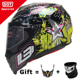 BYE New Motorcycle Helmet Men Full Face Helmet Moto Riding ABS Material Adventure Motocross Helmet Motorbike DOT Certification#