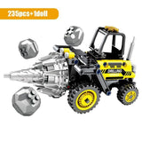 SEMBO BLOCK City Engineering Bulldozer Crane Technic Car Truck Excavator Roller Building Blocks bricks Construction Toys - shopwishi 