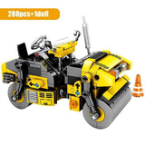 SEMBO BLOCK City Engineering Bulldozer Crane Technic Car Truck Excavator Roller Building Blocks bricks Construction Toys - shopwishi 