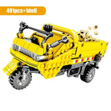 SEMBO BLOCK City Engineering Bulldozer Crane Technic Car Truck Excavator Roller Building Blocks bricks Construction Toys - shopwishi 