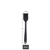 LMETJMA 6 Piece Silicone Spatula Set Non-Stick Heat-Resistant Spatulas Turner for Cooking Baking Mixing Baking Tools KC0320