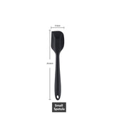 LMETJMA 6 Piece Silicone Spatula Set Non-Stick Heat-Resistant Spatulas Turner for Cooking Baking Mixing Baking Tools KC0320