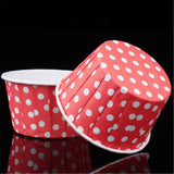 10pcs Oilproof Golden Muffin Cupcake Liner Baking Paper Cup