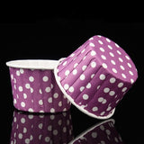 10pcs Oilproof Golden Muffin Cupcake Liner Baking Paper Cup