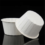 10pcs Oilproof Golden Muffin Cupcake Liner Baking Paper Cup