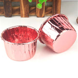 10pcs Oilproof Golden Muffin Cupcake Liner Baking Paper Cup
