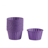 10pcs Oilproof Golden Muffin Cupcake Liner Baking Paper Cup