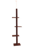 Fast Delivery Pet Cat Tree Condo House Scratcher Posts for Cat Kitten Solid Wood Cat Jumping Toy with Ladder Playing Tree Towers