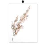 Dried Flower Plant Beige Reed Wheat Nordic Posters And Prints Wall Art Canvas Painting Wall Pictures For Living Room Home Decor - shopwishi 