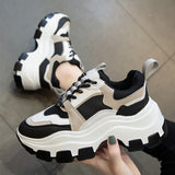 Women's Breathable Thick Platform Running Shoes