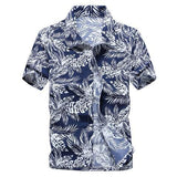 Palm Tree Printed Hawaiian Beach Shirt for Men 2019 Summer Short Sleeve 5XL Aloha Shirts Mens Holiday Vacation Clothing Chemise - shopwishi 