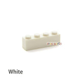 50PCS DIY Building Blocks Thick Figures Bricks 1x4 Dots Educational Creative Size Compatible With lego Toys for Children - shopwishi 