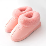 2020 Faux Fur Winter Warm Shoes Woman Men Indoor Slippers Soft Plush Anti-slip Lovers Home Floor Slipper Cotton Slides SH08271