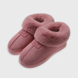 2020 Faux Fur Winter Warm Shoes Woman Men Indoor Slippers Soft Plush Anti-slip Lovers Home Floor Slipper Cotton Slides SH08271