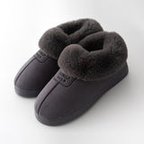 2020 Faux Fur Winter Warm Shoes Woman Men Indoor Slippers Soft Plush Anti-slip Lovers Home Floor Slipper Cotton Slides SH08271