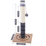 Fast Delivery Pet Cat Tree Condo House Scratcher Posts for Cat Kitten Solid Wood Cat Jumping Toy with Ladder Playing Tree Towers