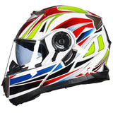 NEW GXT 160 Flip Up Motorcycle Helmet Double Lense Full Face Helmet Casco Racing Capacete