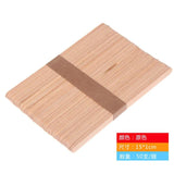 50Pcs/Lot Wooden Craft Ice Cream Sticks Pop Popsicle Sticks Natural Wood Cake Tools DIY kids Handwork Art Crafts Toys