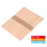50Pcs/Lot Wooden Craft Ice Cream Sticks Pop Popsicle Sticks Natural Wood Cake Tools DIY kids Handwork Art Crafts Toys