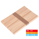 50Pcs/Lot Wooden Craft Ice Cream Sticks Pop Popsicle Sticks Natural Wood Cake Tools DIY kids Handwork Art Crafts Toys