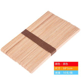 50Pcs/Lot Wooden Craft Ice Cream Sticks Pop Popsicle Sticks Natural Wood Cake Tools DIY kids Handwork Art Crafts Toys