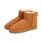 MBR FORCE Australia Women  Snow Boots 100% Genuine Cowhide Leather Ankle Boots Warm Winter Boots Woman shoes large size 34-44