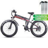 1000w 48v Fat tire lithium battery Electric Bike