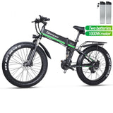 1000w 48v Fat tire lithium battery Electric Bike