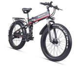 1000w 48v Fat tire lithium battery Electric Bike