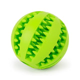 1pc Sof Pet Dog Toys Ball Interactive Elasticity Ball Dog Chew Toy Tooth Clean Rubber Ball Toys For Dogs Treats Food Dispenser