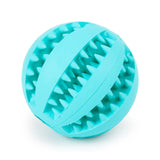 1pc Sof Pet Dog Toys Ball Interactive Elasticity Ball Dog Chew Toy Tooth Clean Rubber Ball Toys For Dogs Treats Food Dispenser