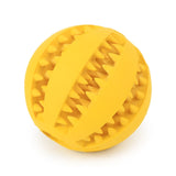1pc Sof Pet Dog Toys Ball Interactive Elasticity Ball Dog Chew Toy Tooth Clean Rubber Ball Toys For Dogs Treats Food Dispenser