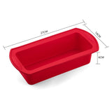 Rectangular Silicone Bread Pan Mold Toast Bread Mold Cake Tray Long Square Cake Mould Bakeware Non-stick Baking Tools