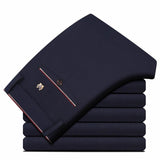 Men's Long Trousers Slim Fit Formal  Black Pants