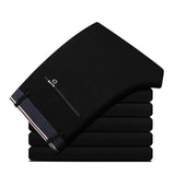 Men's Long Trousers Slim Fit Formal  Black Pants
