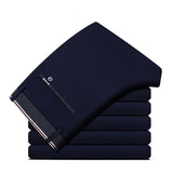 Men's Long Trousers Slim Fit Formal  Black Pants