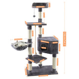 Fast Domestic Delivery Cat Tree Scratcher Animal Funny Scratching Post Climbing Tree Toy Activity Protecting Furniture Pet House